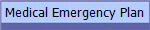 Medical Emergency Plan
